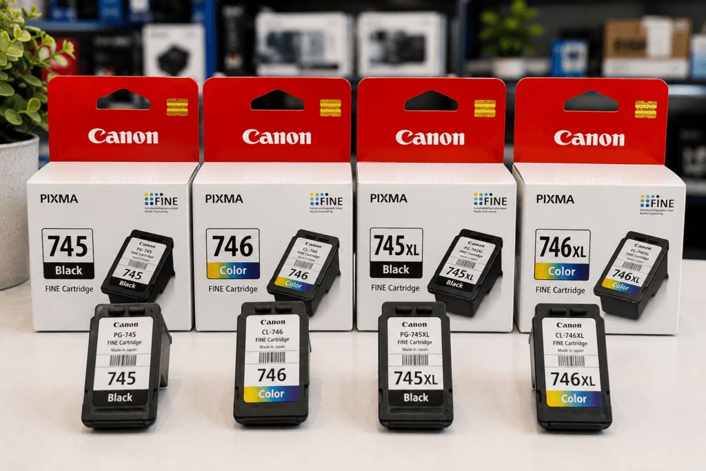 Original Canon ink cartridge available in Varanasi at Ajey Computer near BHU