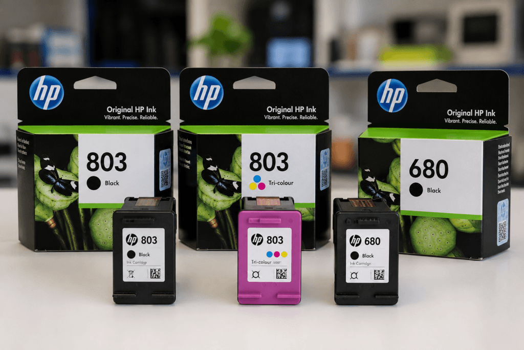Original HP ink cartridge available in Varanasi at Ajey Computer Sunderpur near BHU
