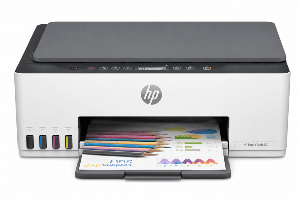 HP Smart Tank 580 All-in-One WiFi Colour Printer for Sale in Varanasi