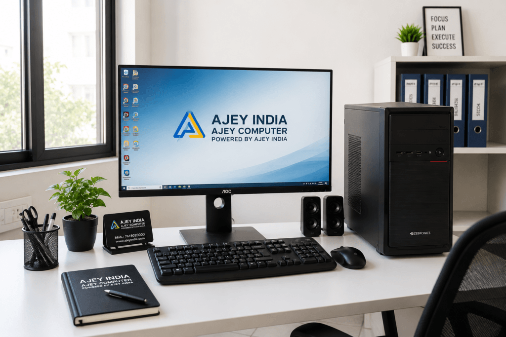 Office PC Build in Varanasi by Ajey Computer Powered by Ajey India