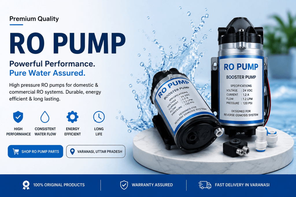 RO pump and RO pump parts in Varanasi
