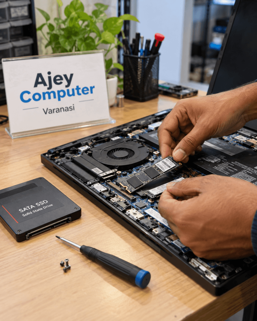 SSD upgrade and installation service in Varanasi
